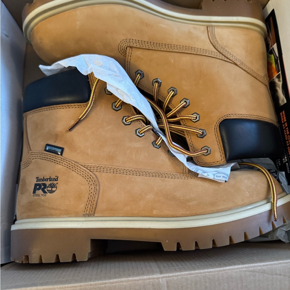 Timberland PRO Men's Brown Steel Toe Boots